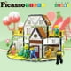 thumbnail image 4 of Set de bloques de construcción PicassoTiles Homestead Doll House, 57 piezas, 4 of 7