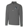 thumbnail image 2 of Men's-Cutter & Buck  Gray Minnesota United FC Traverse Stretch Eco Quarter-Zip Pullover Top, 2 of 3