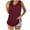 A-Red195, variant on Yuanlong Women's Tshirts V Neck Sleeveless Summer T Shirt Solid Color Loose Fit Comfortable Classic Minimalist Tee Tops