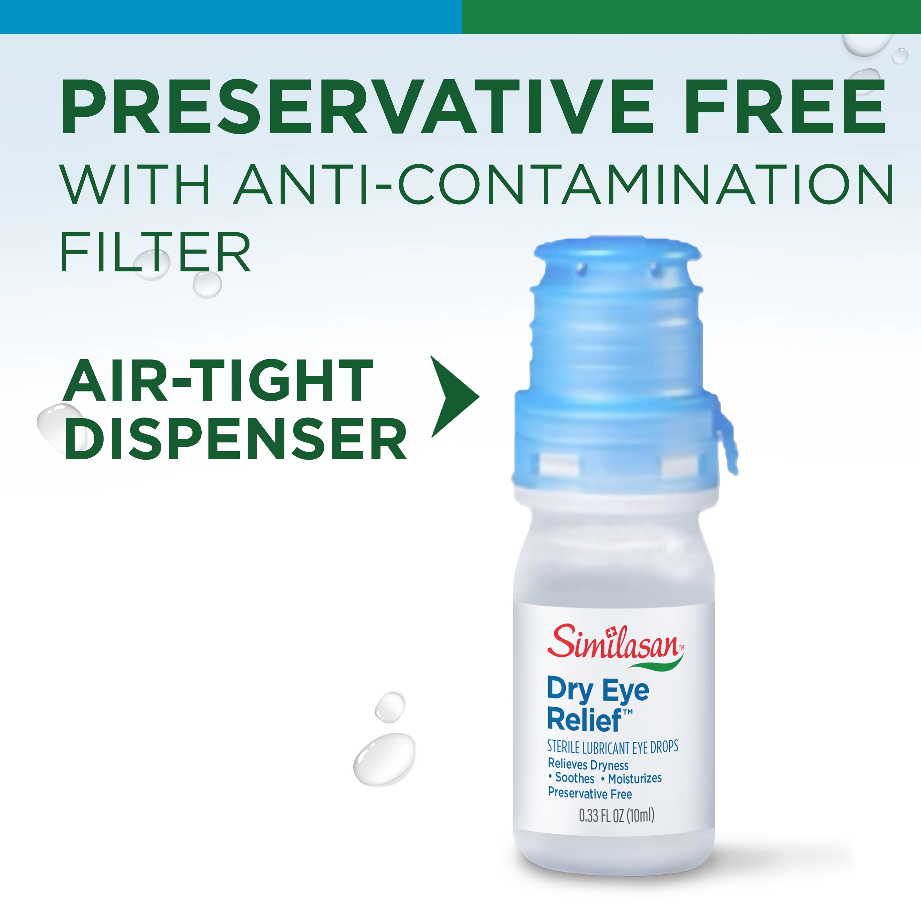 Similasan Dry Eye Relief Drops, Preservative-Free, 0.33 Fl Oz