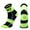 Green, variant on Babysbule Cotton Socks for Men Women Middle Canister Towel Nylon Ride Cycling Running Reflective