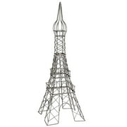 27" Champagne Glitter Wire Paris Landmark Eiffel Tower Table Top Decoration