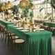 thumbnail image 5 of Mantel Party Talk, 6 unidades, elastano verde, 244 cm, 8 pies, 5 of 8