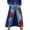 Red07, variant on Shorts for Women High Waist Floral Print Denim Capri Pants, Large Red Flower Pattern Loose Wide Leg Cropped Denim Trousers with Side Pockets Womens Shorts