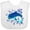 AA-White, variant on Inktastic Cute Whale Shark Boys or Girls Baby Bib
