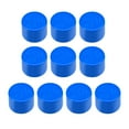 thumbnail image 1 of Unique Bargains 32mm PVC Pipe Cap Fitting, Slip End Caps DWV(Drain Waste Vent) Blue 10 Pcs, 1 of 3