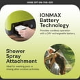 thumbnail image 4 of Open Box Sun Joe 24V Cordless Portable Sink/Shower Spray Washer, 5-Gallon, 2.0-Ah Battery + Charger, 4 of 8