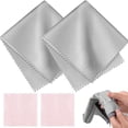 thumbnail image 1 of 4Pcs Polishing Cloth, Jewelry Cleaning Cloth Set, 2Pcs Polishing Cloth Large And 2Pcs Polishing Cloth Small, Jewelry Cleaning Cloth For Gold Silver Platinum Jewelry, 1 of 5