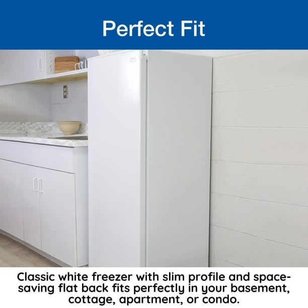 Stainless Steel Finish 1.1 cu.ft. Compact Mini Upright Freezer with  Adjustable Temperature Control, for Home Apartment Office Garage