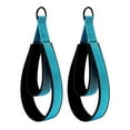 thumbnail image 3 of Mornei 2 Pieces Pilates Double Loop Strap Exercise Strap Beginner D Rings Straps Handle Light Blue, 3 of 9
