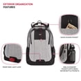 thumbnail image 3 of Mochila para portátil SwissGear Cecil 5505 Heather Grey 16, 3 of 8
