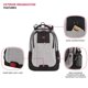 thumbnail image 3 of Mochila para portátil SwissGear Cecil 5505 Heather Grey 16, 3 of 8
