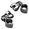 thumbnail image 2 of Kuryakyn 7944 Motorcycle Foot Control Component: Peg Mounts with Magnum Quick Clamps for 1-1/4" Engine Guards or Tubing, Chrome, 1 Pair, 2 of 2