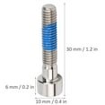 thumbnail image 4 of 2pcs M6x30mm Bicycle Handlebar Stem Bolts Mountain Road Bike Bicycle Headset Cap Screws, 4 of 16