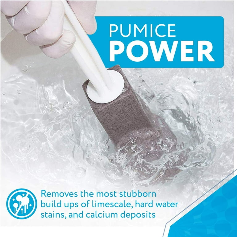 Handle - Pumice Stone for Toilet Cleaning - Toilet Stain Remover -  Limescale, Toi