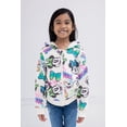thumbnail image 2 of Disney Minnie Mouse Fleece Zip Up Hoodie Toddler to Big Kid, 2 of 3