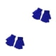 thumbnail image 4 of Sonducket 1 par de guantes de punto con medio dedo, manoplas elásticas sin dedos, portátiles para invierno, motocicleta, ciclismo de carretera, Azul oscuro 2Conjunto, 4 of 6