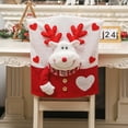 thumbnail image 2 of Christmas Chair Back Covers Gnome Chair Covers, Xmas Dining Chair Covers for Home Kitchen Dining Room Decor, 50*54cm Holiday Festive Decoration, 2 of 6