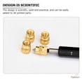 thumbnail image 2 of Shisuyan Strong Fixation Embedment Nuts Golden 100pcs, 2 of 9