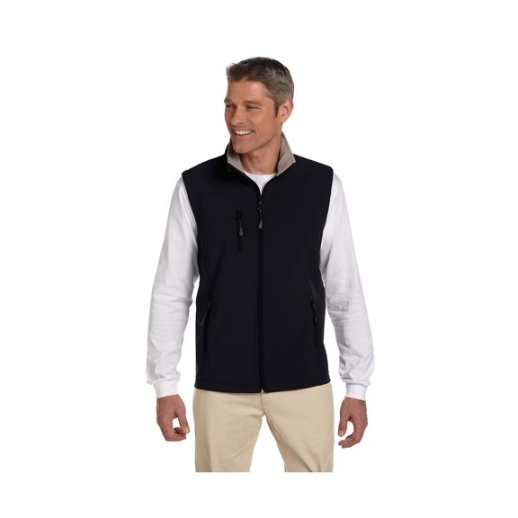 Devon & Jones Soft Shell Stand-Up Collar Vest, Style D996