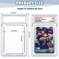thumbnail image 2 of MFLABL-20PACK Empty Graded Card Holder, PSA Style Slab Protector Holders for Trading Sports Cards Protector Case, Up to 35pt., 2 of 11