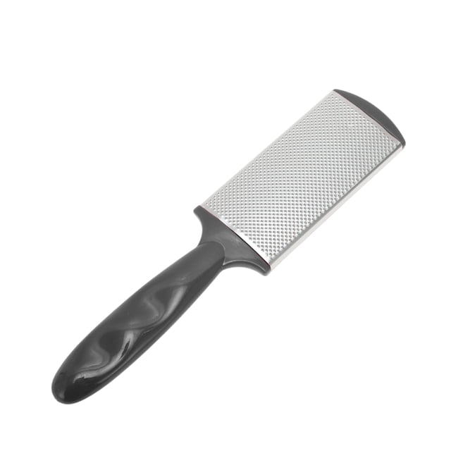 Unique Bargains 1 Pc Dual Sided Rectangle Foot File 10.63"x2.36" Black