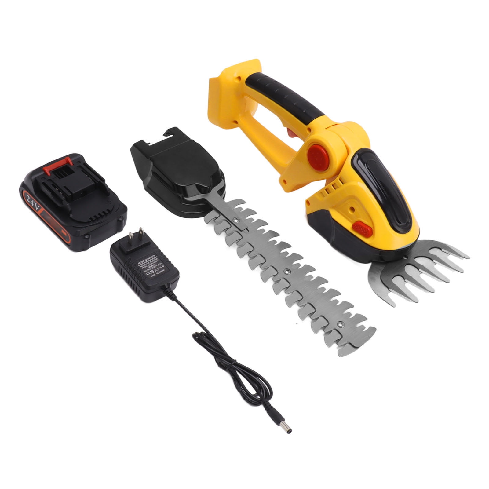 Cordless Grass Shear Rechargeable Shrubber Handheld Trimmer