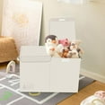 thumbnail image 3 of Organizador Juguetes, Pack de 1 Baul Infantil, Caja Juguetes Marrón Claro, 3 of 4