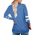thumbnail image 3 of Anbech V Neck Long Sleeve T-Shirt for Women Casual Sweatshirt Tee Shirt with V Neck, 3 of 3