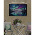thumbnail image 6 of Outdoor TV Cover 40 to 43 Inch Weatherproof, Aurora Night Sky Waterproof TV Screen Protector for Outside Decor with Zipper and Pocket 40"L x 25"H , Nature Scenery, 6 of 7
