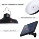 thumbnail image 5 of Luz colgante Irfora Lámpara colgante solar LED impermeable para exteriores Lámpara con energía solar con control remoto para patio / jardín / camping / pesca Irfora Luz colgante, 5 of 7