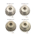 thumbnail image 2 of Uxcell 48P Pinion Motor Gear Set 20T 21T 22T 23T 1/8 inch RC Motor Shaft 7075 Aluminum, 2 of 6