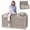 Grey, variant on fazzn 45 Gallon Resin Deck Box Waterproof Outdoor Storage Box for Patio Furniture Pool Accessories Indoor Storage for Cushion Garden Tools (Black)
