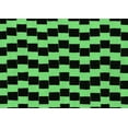 thumbnail image 1 of Ahgly Company Indoor Rectangle Abstract Emerald Green Modern Area Rugs, 2' x 4', 1 of 4