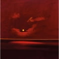 thumbnail image 3 of Lee, Spencer 12x12 Black Modern Framed Museum Art Print Titled - TROPICAL SUNSET III, 3 of 5