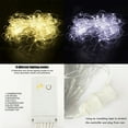 thumbnail image 3 of Lapalife Net Mesh String Lights Waterproof, 8 Lighting Modes Christmas Fairy String Light for Indoor Outdoor, Curtain, Christmas Tree, Bush, Party, Wedding Decoration(4.9ft x4.9ft, White), 3 of 8