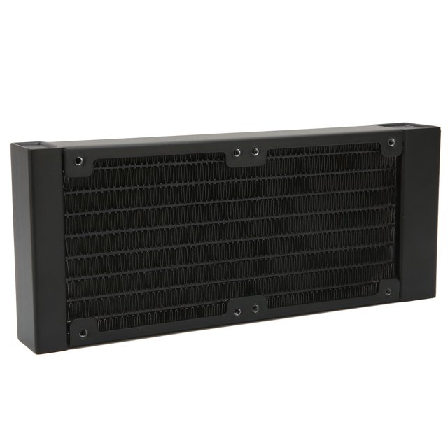 Intercambiador de Calor Bling Bling Radiador de Refrigeración por Agua Aleación de Aluminio 80 mm