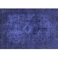 thumbnail image 1 of Ahgly Company Indoor Rectangle Abstract Blue Modern Area Rugs, 8' x 10', 1 of 4