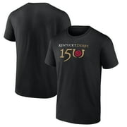 Men's Black Kentucky Derby 150 Primary Logo T-Shirt