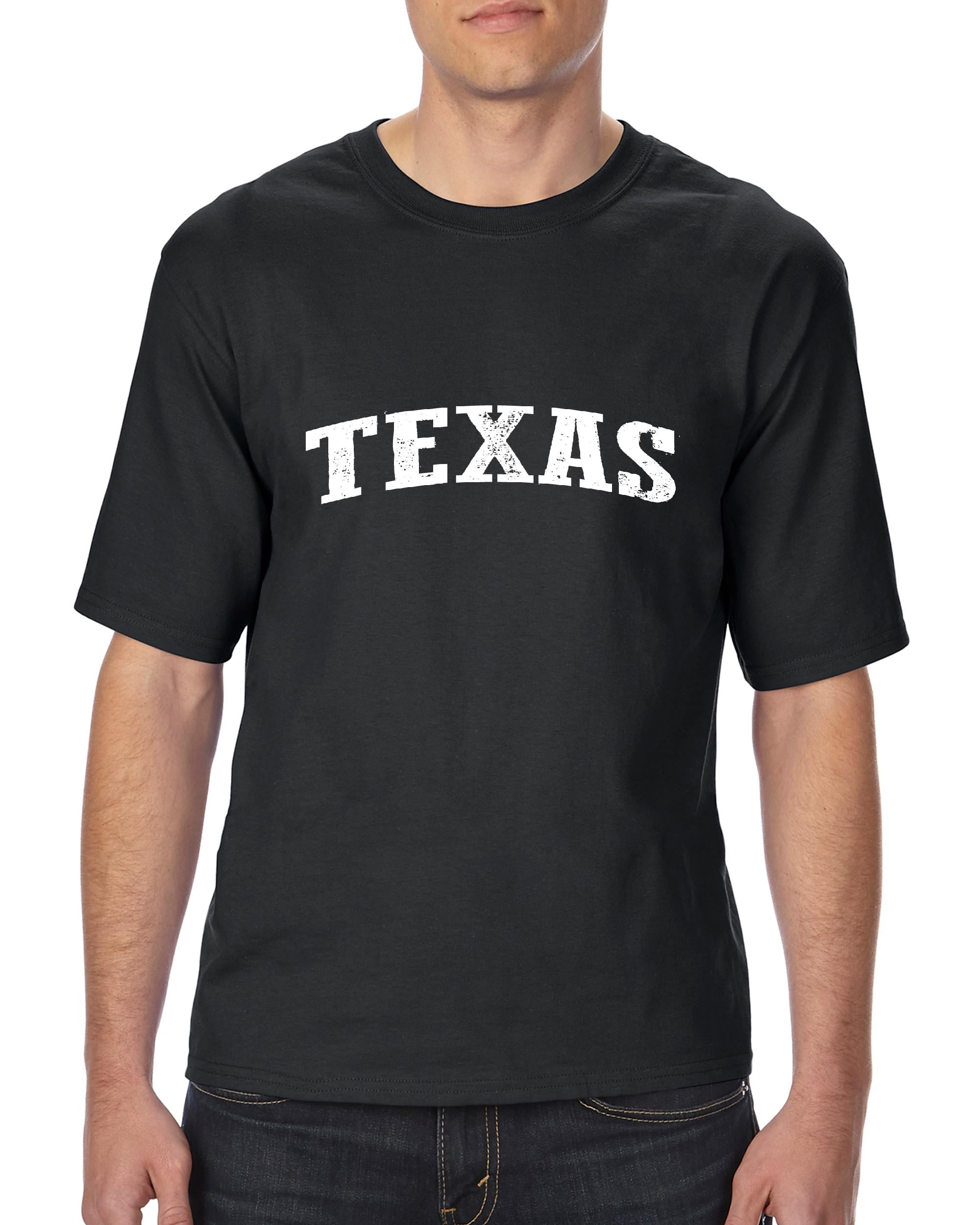 Artix - Mens and Big Mens TX Texas Flag T-Shirt, up to size 3XLT ...