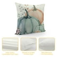 thumbnail image 4 of FUMJ Fall Blue Orange Pumpkin Pillow Covers Watercolor Pumpkins Throw Pillows Autumn Themed Decorations Thanksgiving Decorative Pillowcase Square Cushion Cover for Couch Sofa Bed, 4 of 5