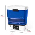thumbnail image 3 of Starfrit Electric Hot Dog Steamer, Steams up to 12 Hot-Dogs, Nestable Components for Easy Storage, Special Edition Blue, 3 of 10