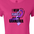 thumbnail image 4 of Inktastic I Wear Purple For My Grandma Lupus Awareness Women's T-Shirt, 4 of 5