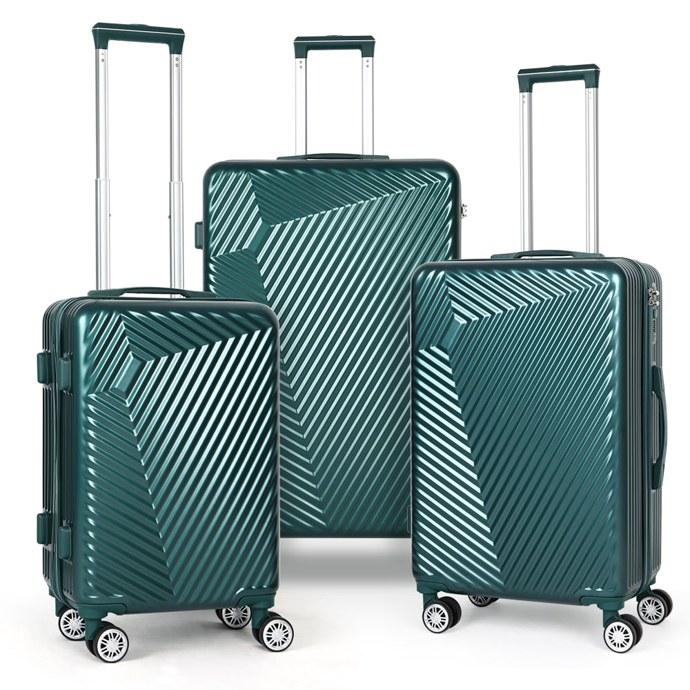 3 piece luggage set walmart
