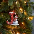 thumbnail image 4 of GQDIN 26 Letter Ornaments Christmas Tree Decoration Personalized Christmas Letter Tree Hanging Pendant Xmas Alphabet for DIY Craft Ornaments Xmas Tree Holiday Home Decorations, 4 of 5