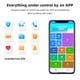 thumbnail image 4 of Reloj inteligente LT37 4G Kids Smart Phone Call Watch Video Chat LBS GPS WiFi SOS Monitor Cámara IP67 Reloj a prueba de agua Child Voice Chat Baby Smartwatch con ranura para tarjeta SIM Irfora Reloj inteligente, 4 of 7