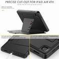 thumbnail image 5 of Dteck Case Fits Samsung Galaxy Tab A7 Lite 8.7 Inch (SM-T225/T220), Multi-Angle Viewing Stand Hybrid Hard Shockproof Drop Protective Shell Cover for Samsung Tab A7 Lite Tablet 2021 (Black), 5 of 8