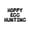 Black, variant on Letter Balloons - HOPPY EGG HUNTING 16" Inch Alphabet Letters Foil Mylar Balloon Easter Party Banner (White)