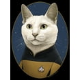 thumbnail image 2 of Men's Star Trek: The Next Generation Commander Data Cat  Sweatshirt Black Medium, 2 of 4