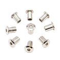 thumbnail image 1 of binifuMux 20pcs M8 x 15mm Rivet countersunk Hex Socket cap Insert Nuts for Furniture Beds Nickel Plated, 1 of 4